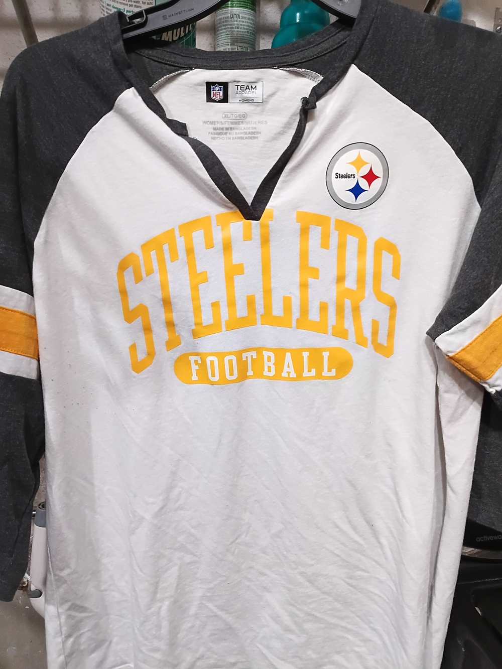 NFL Pittsburgh Steelers Tee, Coin Pouch &Tote Bag with Logo - Picture 7 of 9